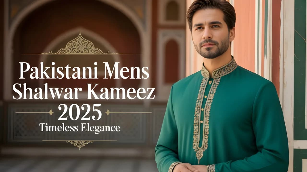 Pakistani Mens Shalwar Kameez: Timeless Elegance